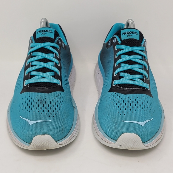 Hoka One One Cavu Running Walking Athletic Shoes Black BlueBird sz 8.5 - Picture 5 of 11